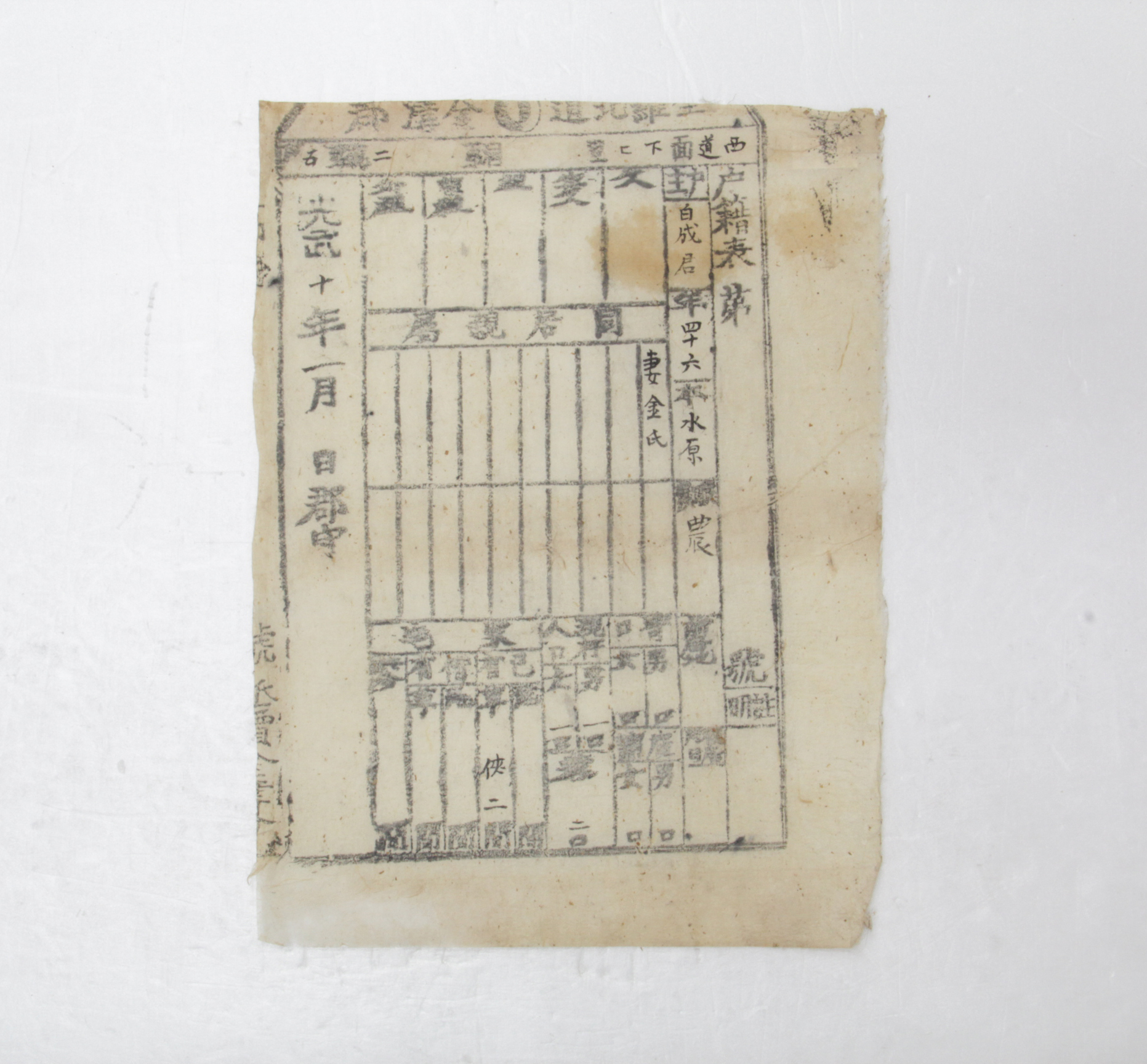 1906년 백성군 호적표 섬네일 파일