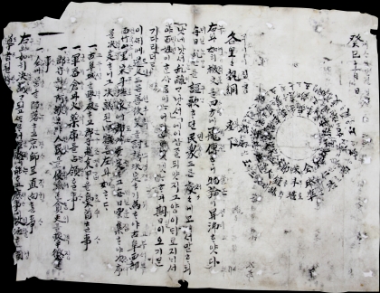 동학농민혁명기념관 1월의 유물 「사발통문」 선정 섬네일 파일